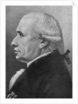 Lithograph Portrait of Gaspard Monge by Anonymous