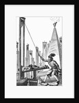 Robespierre Guillotining The Executioner Engraving by Anonymous