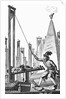 Robespierre Guillotining The Executioner Engraving by Anonymous