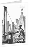 Robespierre Guillotining The Executioner Engraving by Anonymous