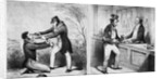 Which is the Worst, Deliver or Die! Deliver and Die! Illustration from Police Gazette by Anonymous