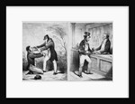 Which is the Worst, Deliver or Die! Deliver and Die! Illustration from Police Gazette by Anonymous