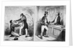 Which is the Worst, Deliver or Die! Deliver and Die! Illustration from Police Gazette by Anonymous