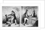 Which is the Worst, Deliver or Die! Deliver and Die! Illustration from Police Gazette by Anonymous