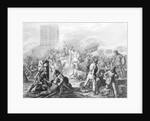 Illustration Depicting Siege of Paris by Normans in 835 by Anonymous