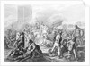 Illustration Depicting Siege of Paris by Normans in 835 by Anonymous