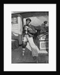 Captain Ahab on Ship Deck by Anonymous