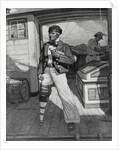 Captain Ahab on Ship Deck by Anonymous
