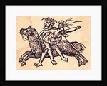 Devil Riding with Witch by Anonymous