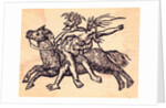 Devil Riding with Witch by Anonymous