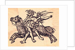 Devil Riding with Witch by Anonymous