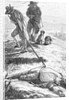 Man Burying Body with London Plague by Anonymous