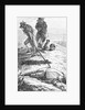 Man Burying Body with London Plague by Anonymous
