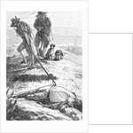 Man Burying Body with London Plague by Anonymous