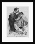 Engraving of a Man Taking Measurements of a Criminal's Ear by Anonymous
