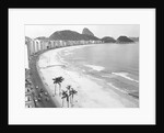 Copacabana Beach with Sugarloaf Mountain by Anonymous
