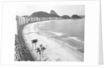 Copacabana Beach with Sugarloaf Mountain by Anonymous