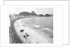 Copacabana Beach with Sugarloaf Mountain by Anonymous
