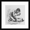 Man Using Mortar and Pestle by Anonymous