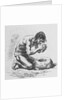 Man Using Mortar and Pestle by Anonymous