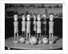 Antique Wooden Balls and Toy Soldiers by Anonymous