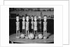 Antique Wooden Balls and Toy Soldiers by Anonymous