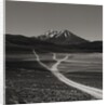 Dirt Road Leading to Mountains by Anonymous