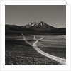 Dirt Road Leading to Mountains by Anonymous