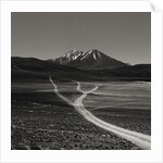 Dirt Road Leading to Mountains by Anonymous