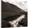River in Glacial Valley by Anonymous