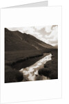 River in Glacial Valley by Anonymous