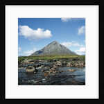 Buchaille Etive Mor Reflected in Lake by Anonymous