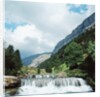 Waterfall in a Valley by Anonymous
