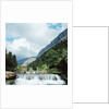 Waterfall in a Valley by Anonymous