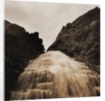 Waterfall Rushing Over a Cliff by Anonymous