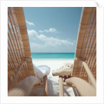 Beach Chairs on a Beach by Anonymous