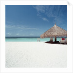 Cabana at the Beach by Anonymous
