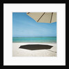 Shadow of Umbrella on the Beach by Anonymous
