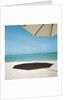 Shadow of Umbrella on the Beach by Anonymous