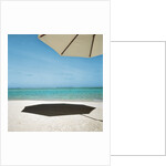 Shadow of Umbrella on the Beach by Anonymous