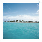 Shallow Water Near Tropical Island by Anonymous