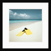 Swim Fins on the Beach by Anonymous