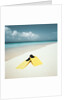 Swim Fins on the Beach by Anonymous