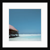 Beach Hut Over Shallow Water by Anonymous