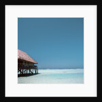 Beach Hut Over Shallow Water by Anonymous
