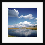 River Running Through Countryside by Anonymous