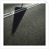Shadow of Sign on Road by Anonymous