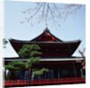Exterior of an Asian building by Anonymous