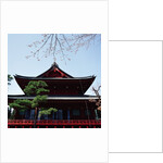 Exterior of an Asian building by Anonymous