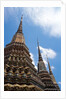 Temple Spires Bangkok Thailand by Anonymous